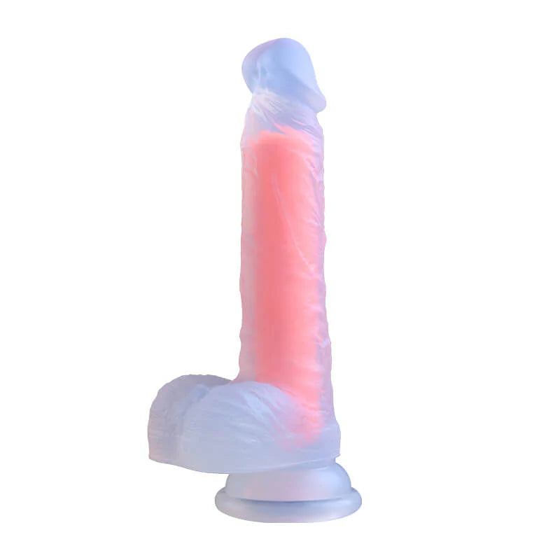 Jelly Silicone Colorful Lifelike Large Dildo