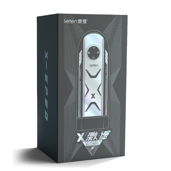 Leten Thunder Telescopic Heating Voice Male Sucking Masturbator