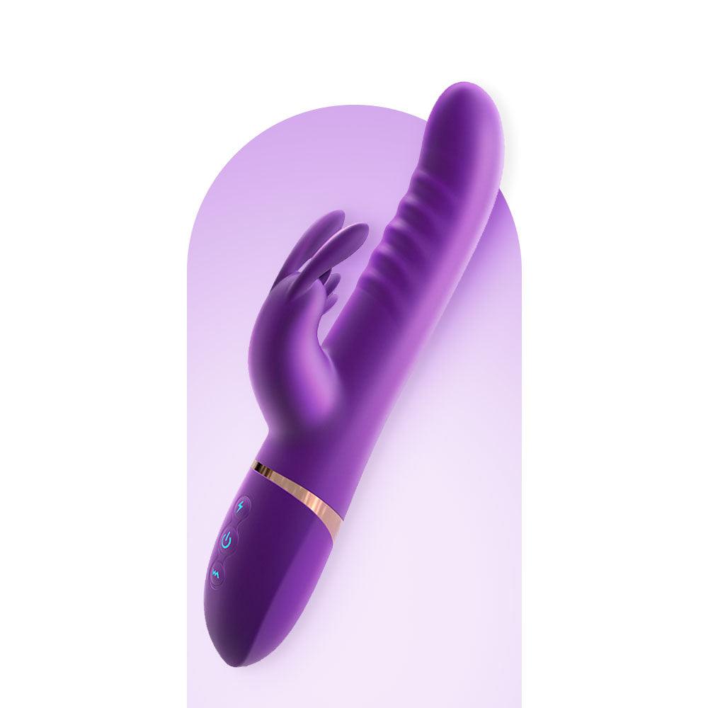 5 in 1 Thrust Rabbit Vibrator G-Punkt-Dildo