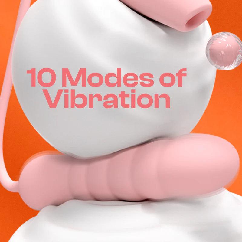 Kisstoy Saugvibrator für Frauen und G-Punkt-Vibrator