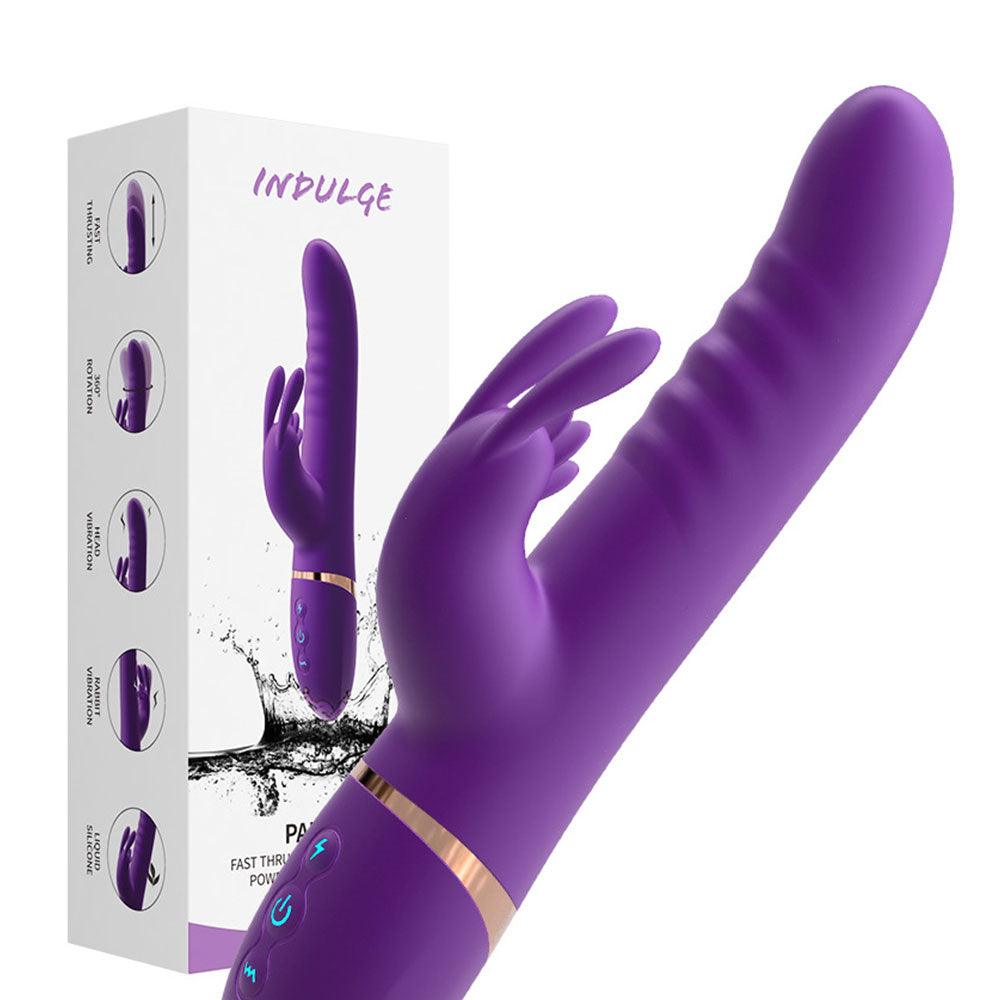5 in 1 Thrust Rabbit Vibrator G-Punkt-Dildo