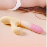 Multifunctional clitoral sucking telescopic vibrator