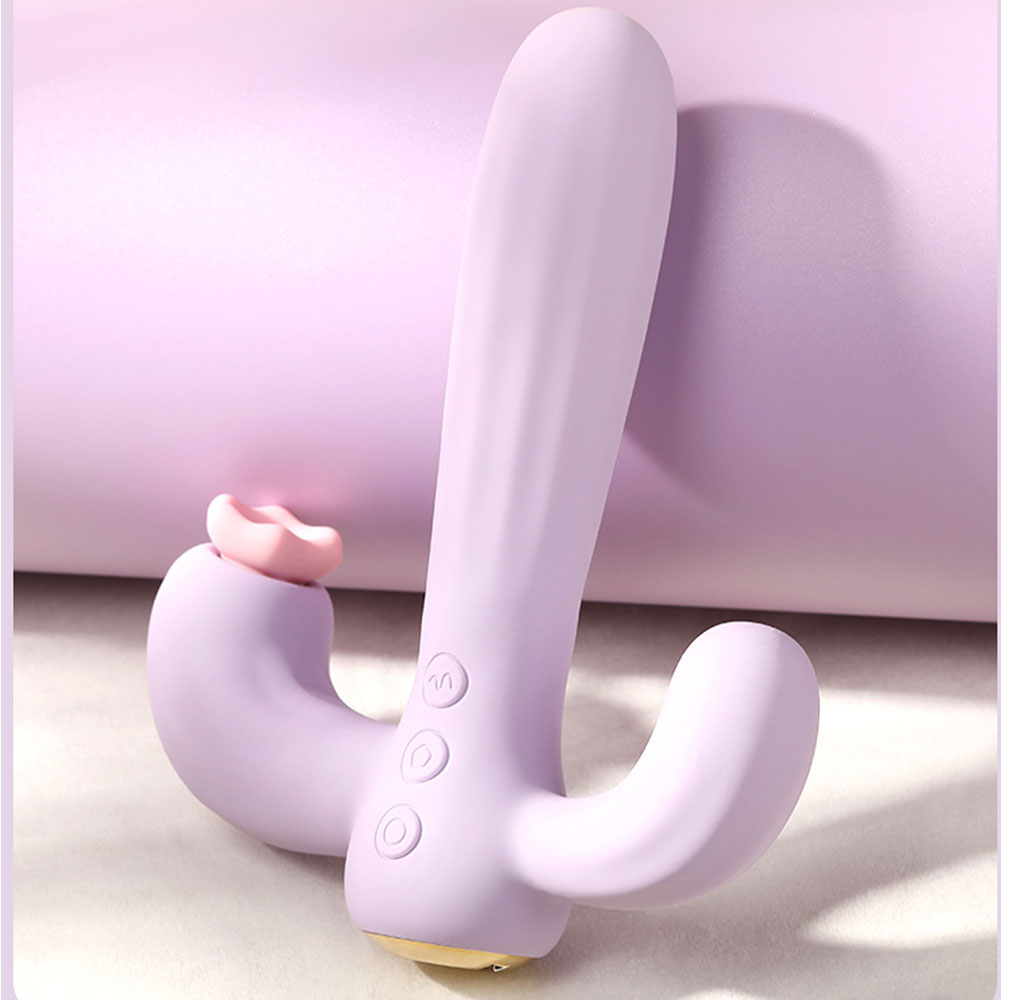 Cactus 3 in 1 Sucking Vibrator - LuxZena