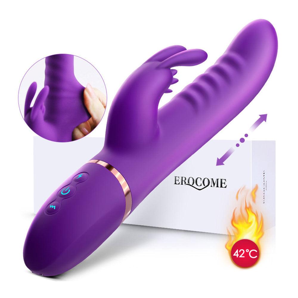 5 in 1 Thrust Rabbit Vibrator G-Punkt-Dildo