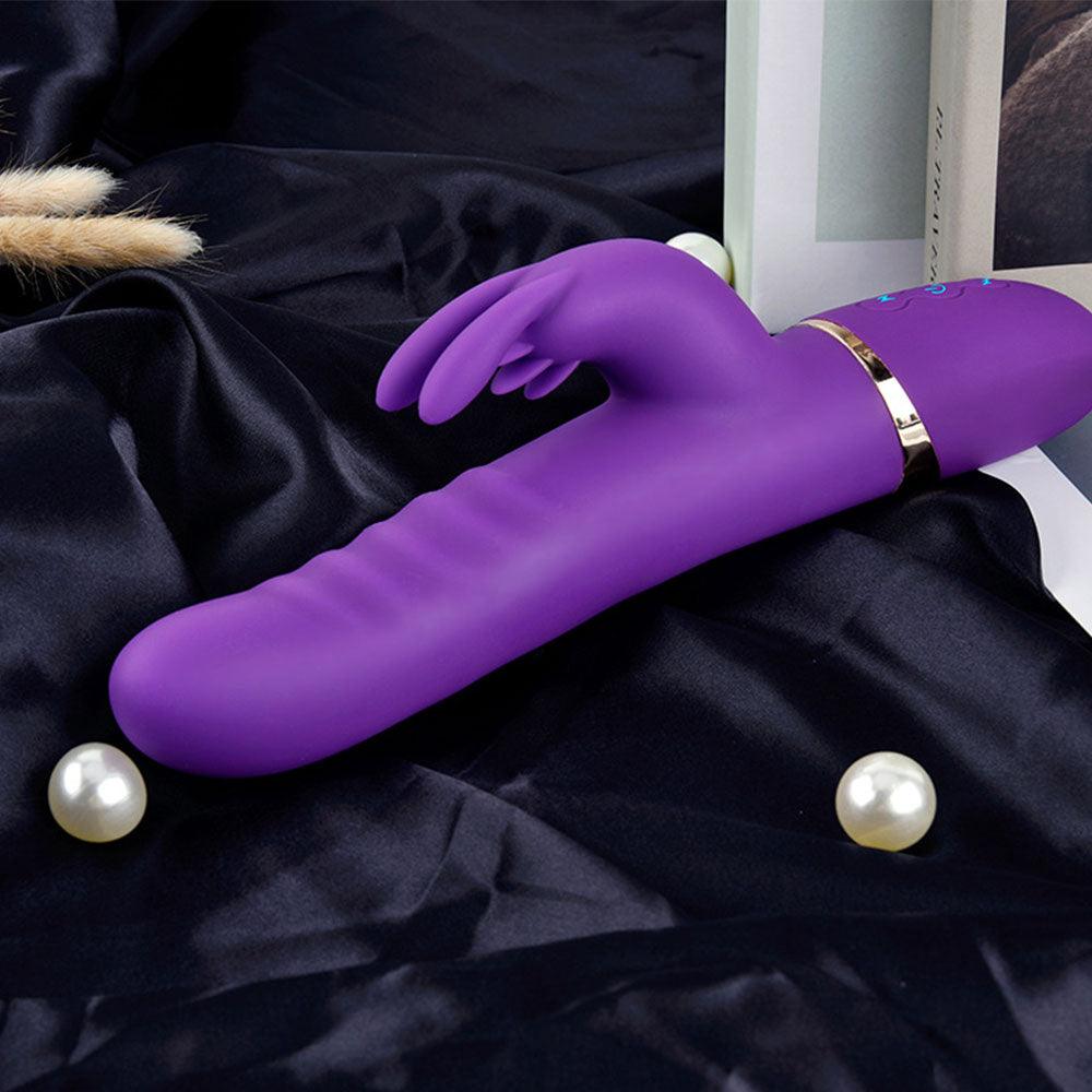 5 in 1 Thrust Rabbit Vibrator G-Punkt-Dildo