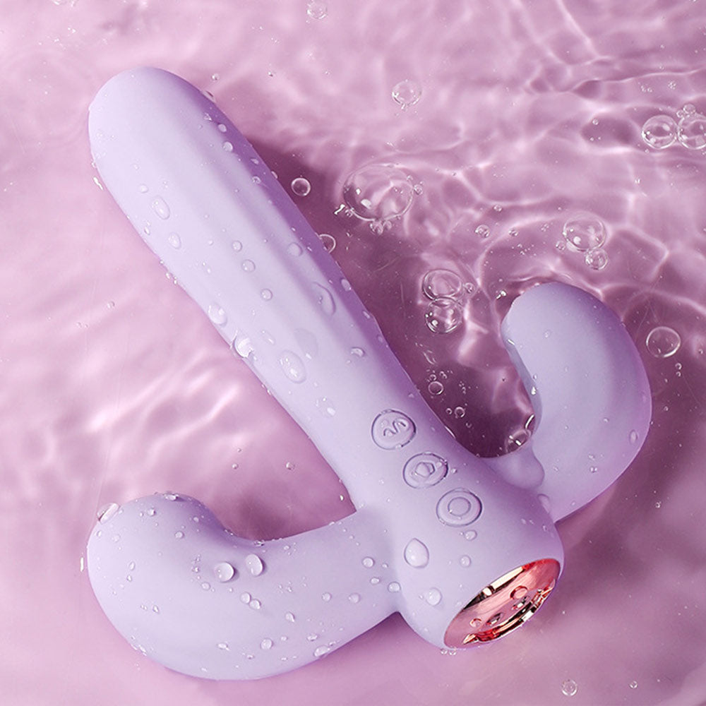 Cactus 3 in 1 Sucking Vibrator - LuxZena