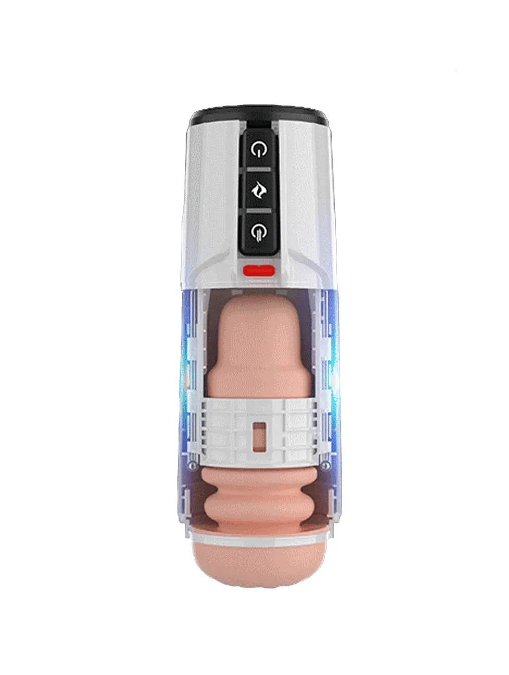 Automatic Thrust Masturbator with Heating and Deep Throat Suction