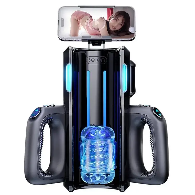 Leton Fully Automatic Male Masturbator with Telescopic Thrust Device