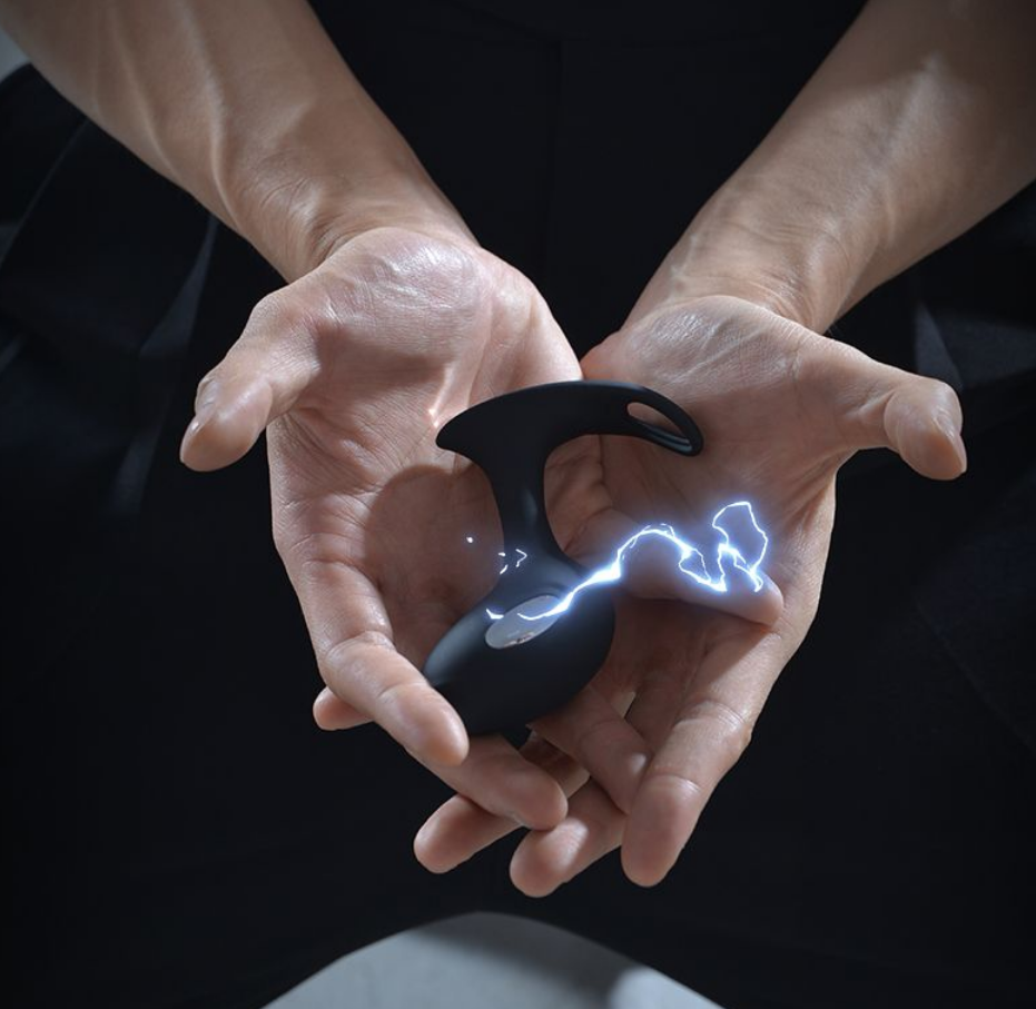 EMS Prostate Massager with Electric Pulse & App Remote Control