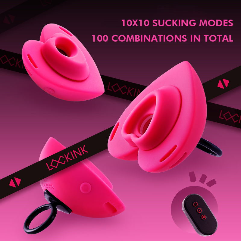 Lockink Wearable Sucking Egg Vibrator