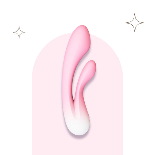 Soft Silicone Rabbit Vibrator G-Spot Stimulation