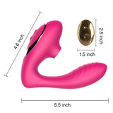 Wearable Sucking Vibrator & G-Spot Massager