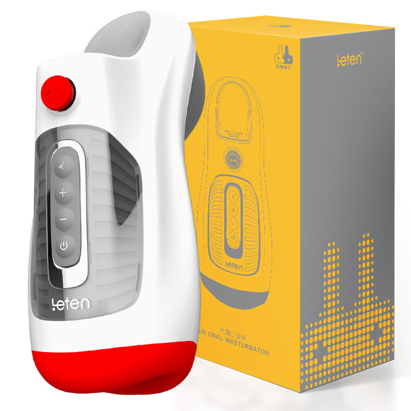 Leten Air Blast Blowjob Cup Sucking Automatic Masturbator