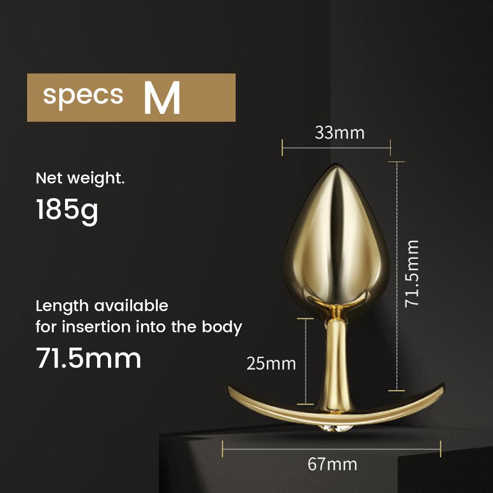 Roomfun® Metal Butt Plug for Women