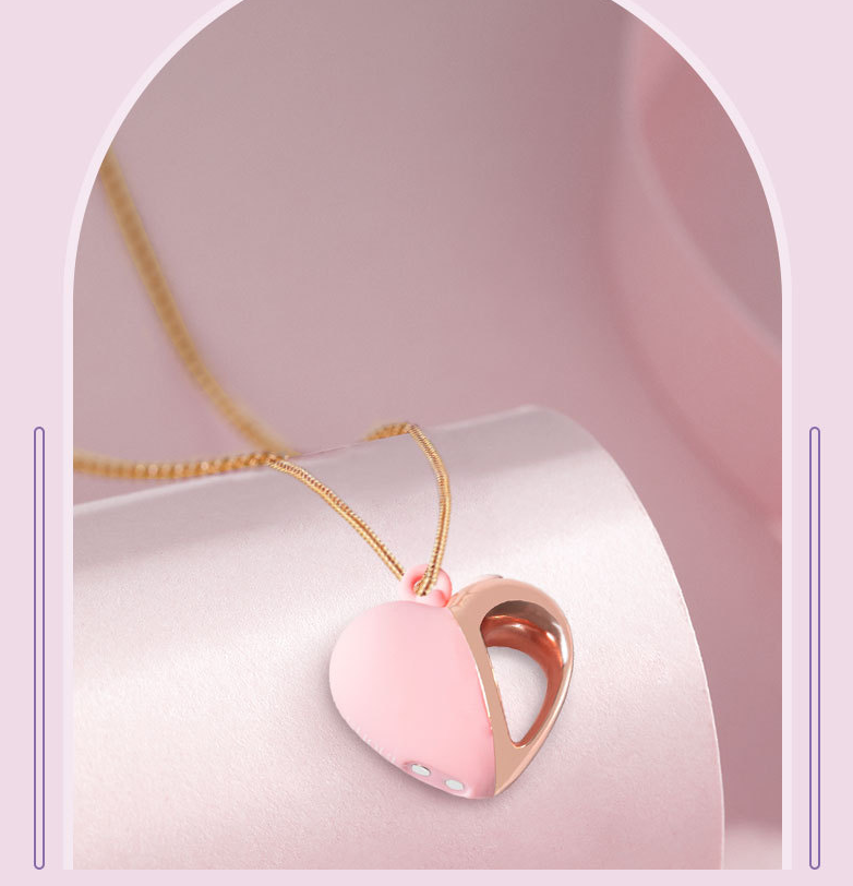 Heart-shaped Necklace Female Vibration Massager