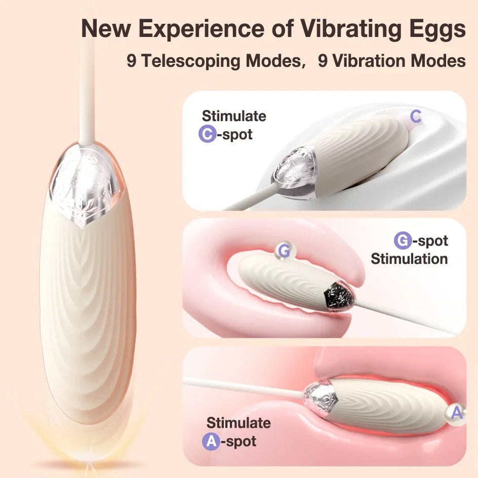 Svakom Bullet Vibrator with APP & G-spot Egg Vibrator