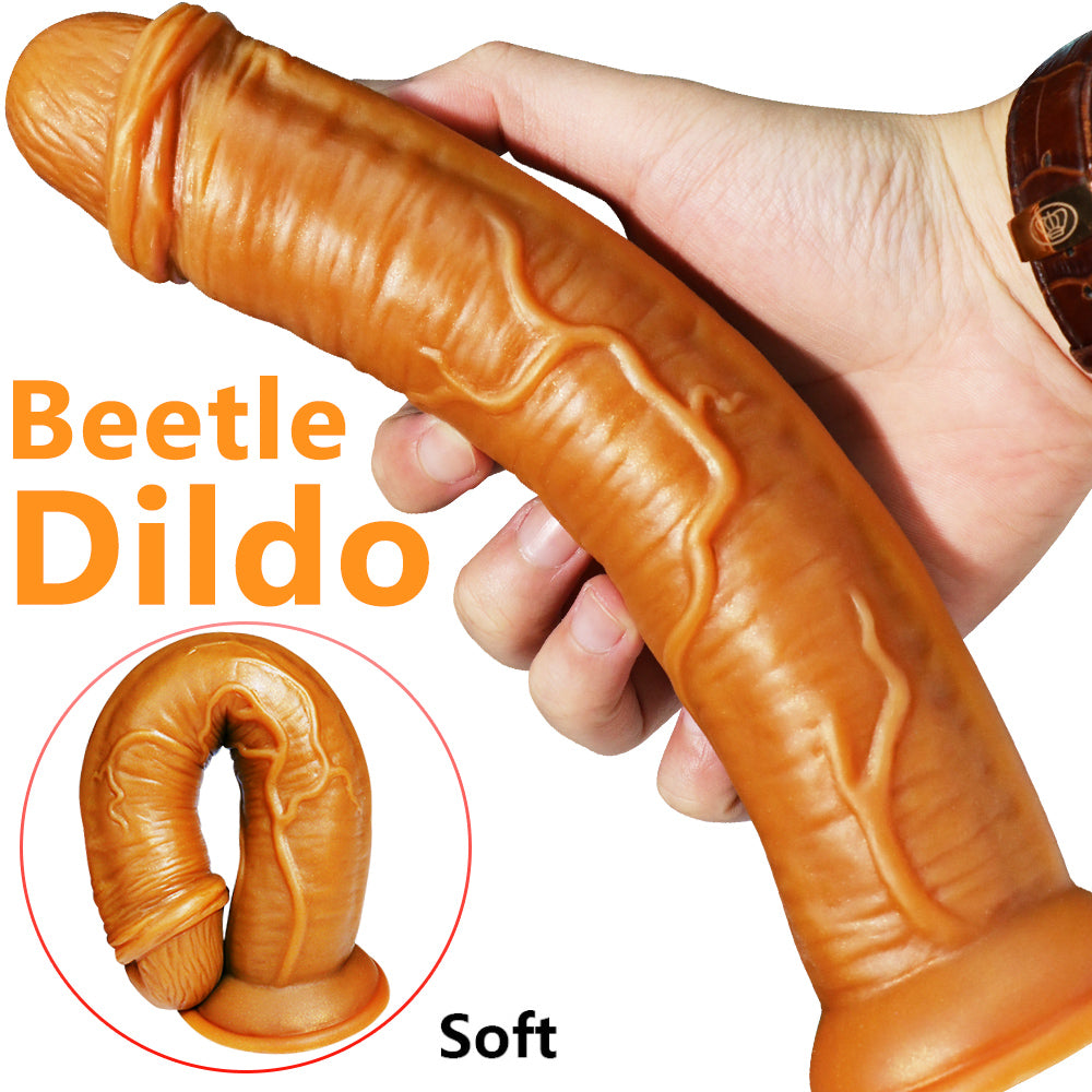 Realistic Simulated Penis Liquid Silicone Dildo