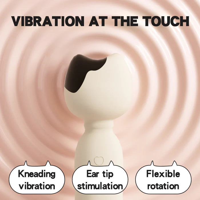 Cat 2 in1 Wand Vibrator & Sucker