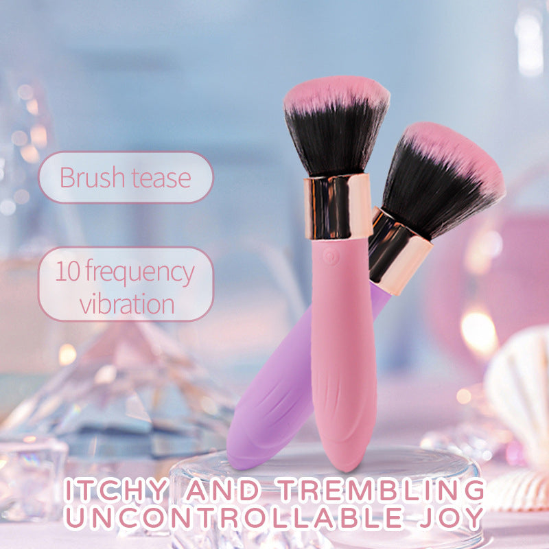 Soft Brush Vibrator for Women