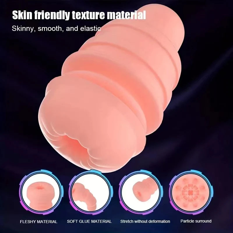 Automatic Thrust Masturbator with Heating and Deep Throat Suction