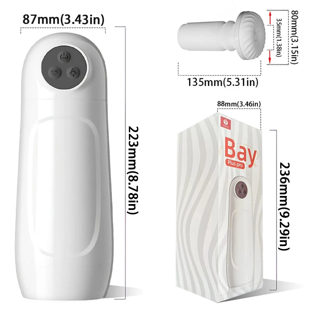 GALAKU Strong Vibration & Sucking APP Version Male Masturbator