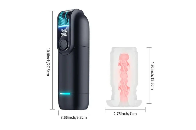 Leten Men Fully Automatic Intelligent Retractable Masturbator