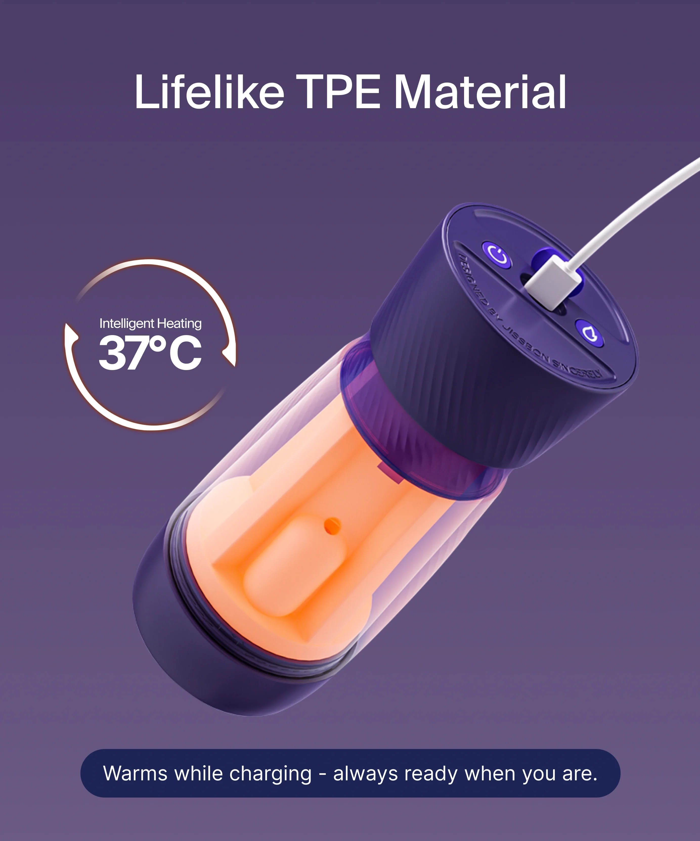 JISSBON Male Heating & Vibration Fully Automatic Masturbator