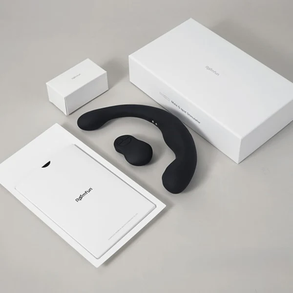 Roomfun Prostate Massager Butt Plug Men's Remote Control Massager