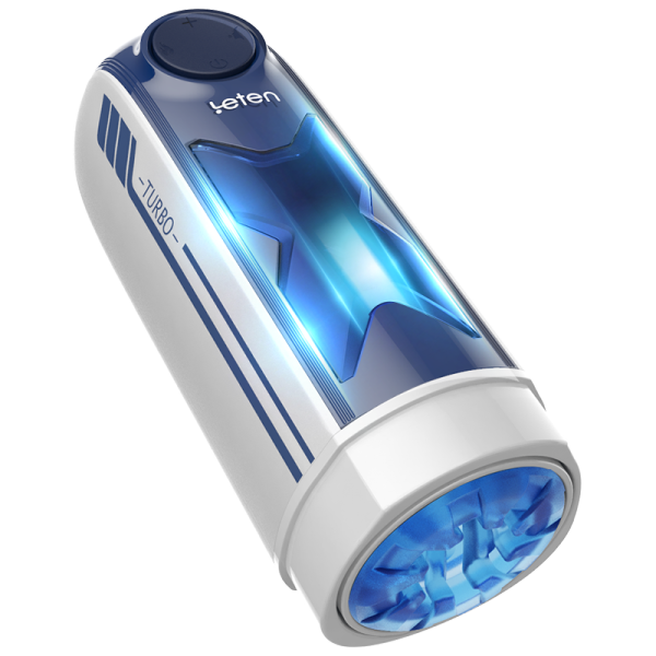 Leten Thunder Telescopic Heating Voice Male Sucking Masturbator