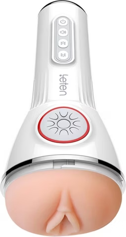 Leten 10-Frequency Vibration Suction Male Masturbator with Sound