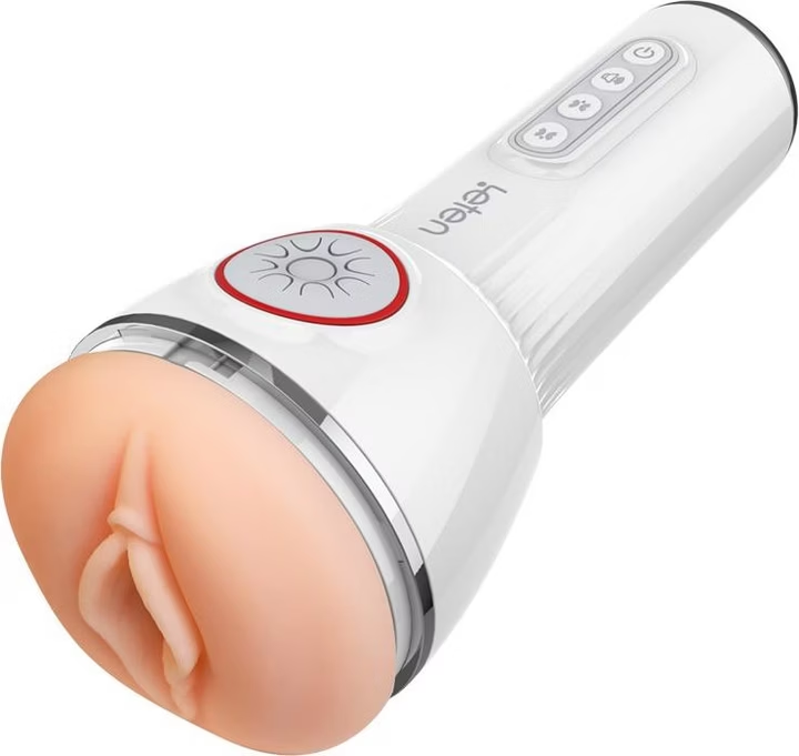 Leten 10-Frequency Vibration Suction Male Masturbator with Sound