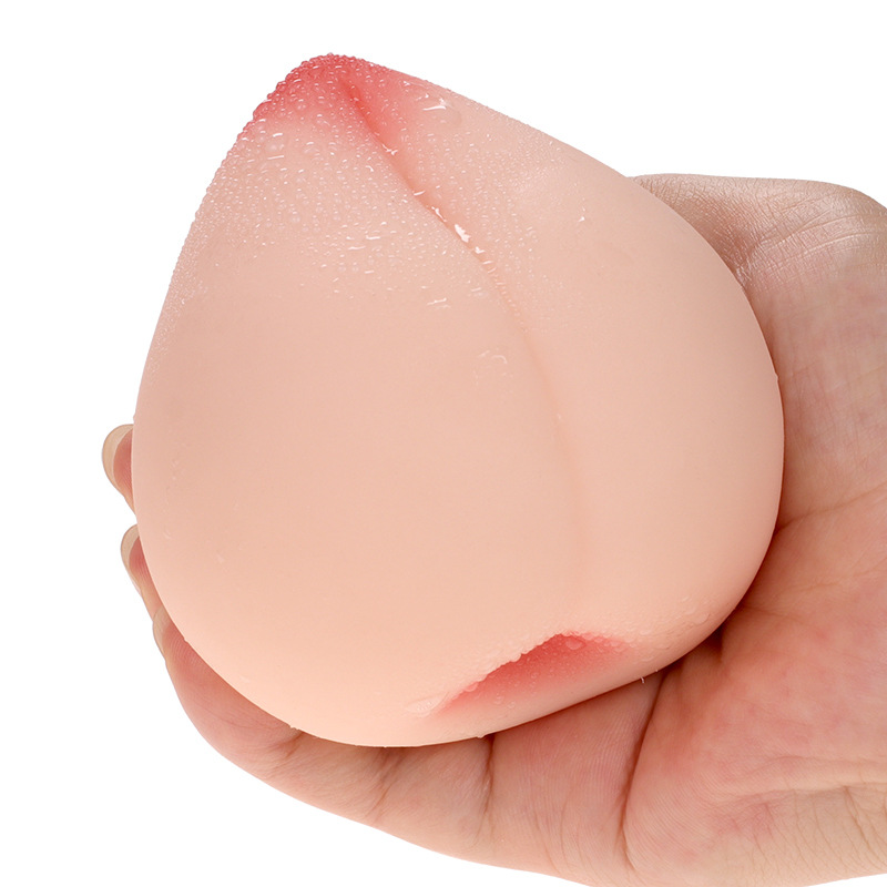 Simulation Peach Male Masturbation Aircraft Cup Famous Instrument Mold Training Device
