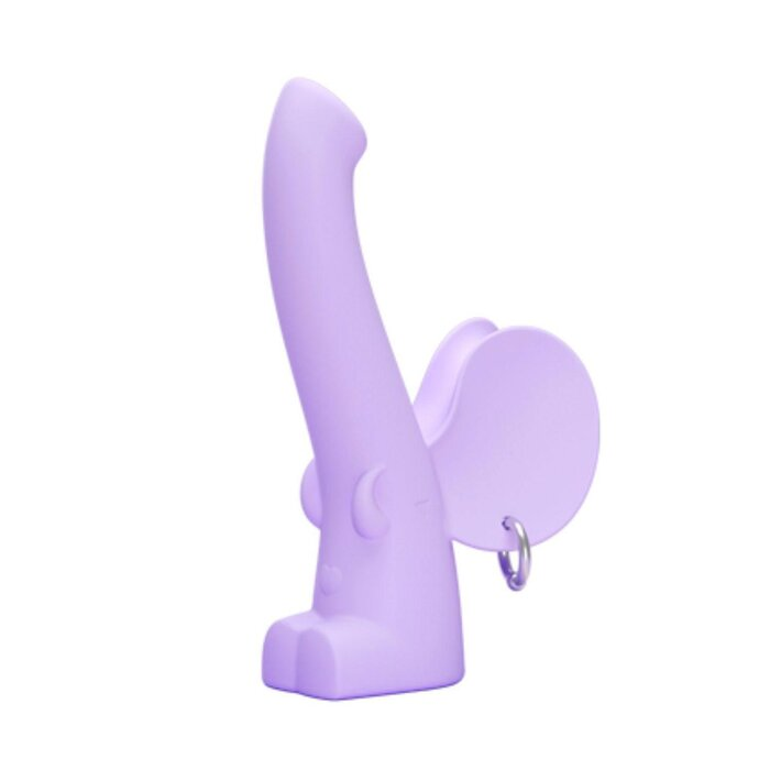 Cute Mammoth Rotating Heated G-Spot Massager - Purple