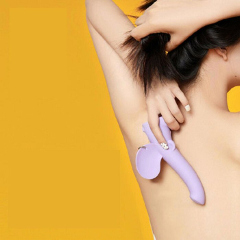 Cute Mammoth Rotating Heated G-Spot Massager - Purple