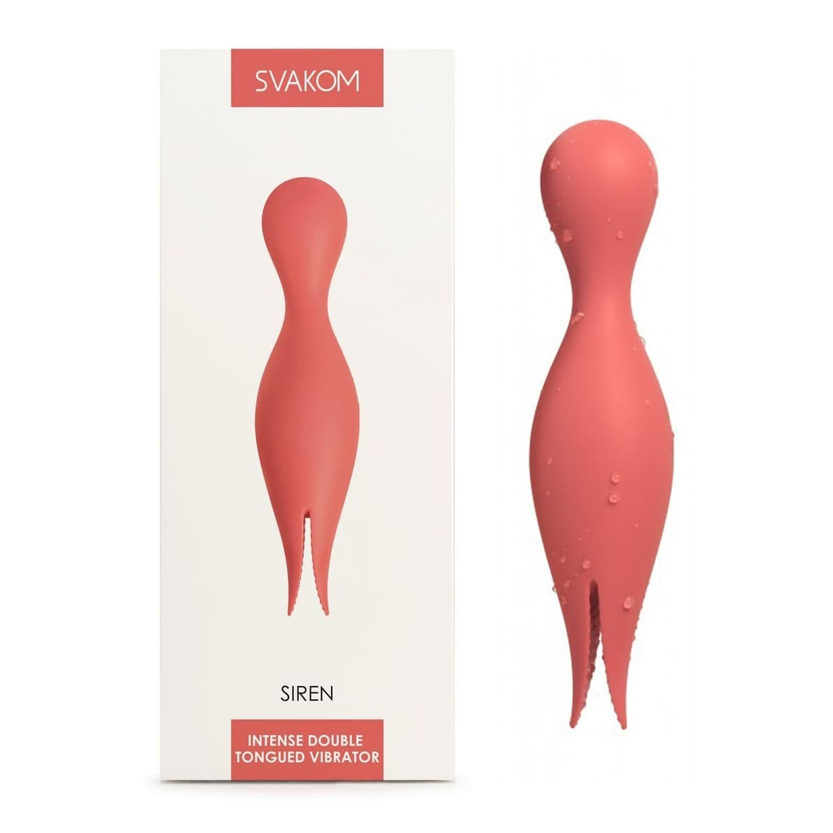Svakom Siren Powerful Double Tongue Vibrator
