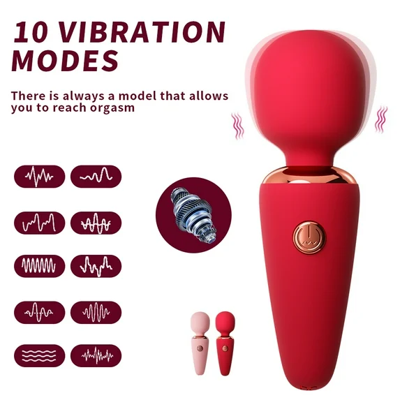 GALAKU Ice Cream Cone Female G-spot Clitoral Stimulator AV Wand