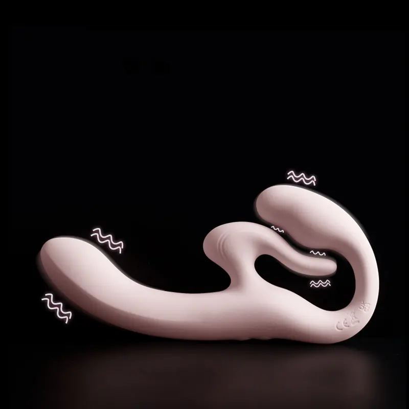 C-spot Double-Headed Dildo Female Vibrator