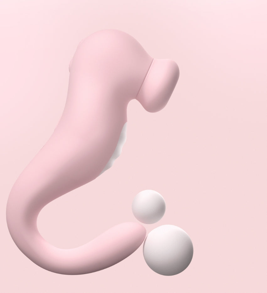 Little Seahorse App Remote Control Sucking Massager