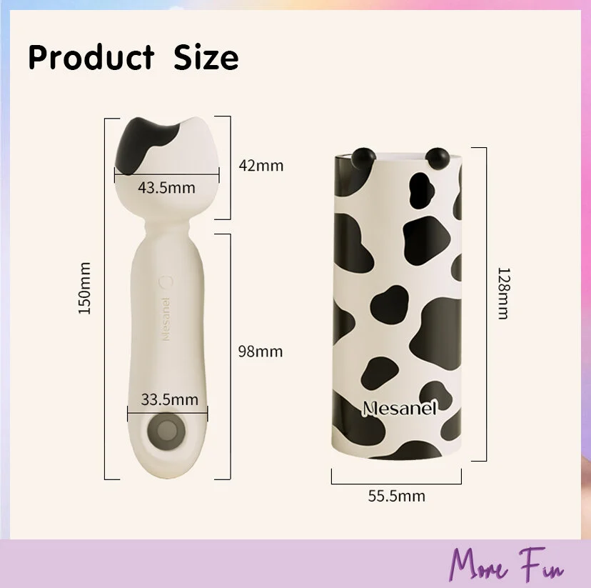 Cat 2 in1 Wand Vibrator & Sucker