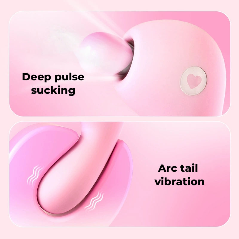 SVAKOM Vibrating Egg Masturbator – App Remote Control Sucking Toy