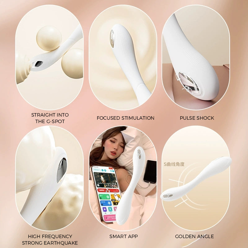 GALAKU Electric Shock AI Female Massage Vibrator