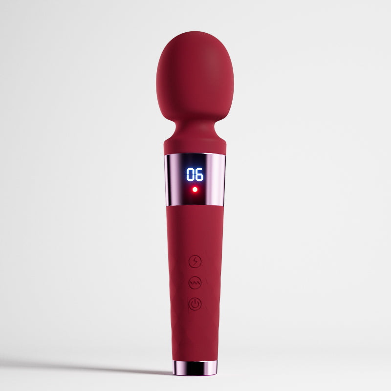 Female Heated APP Vibrating Massage AV Stick