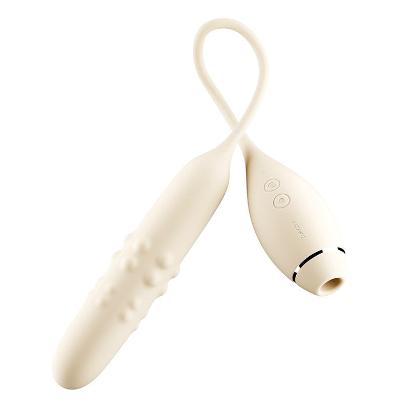 Female Sucking Telescopic Body Vibration Ball Gun Machine