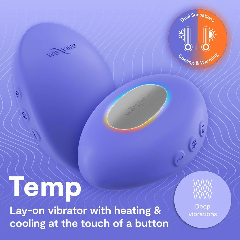 We-Vibe Temp Clitoral Vibrator (with heating and cooling functions)