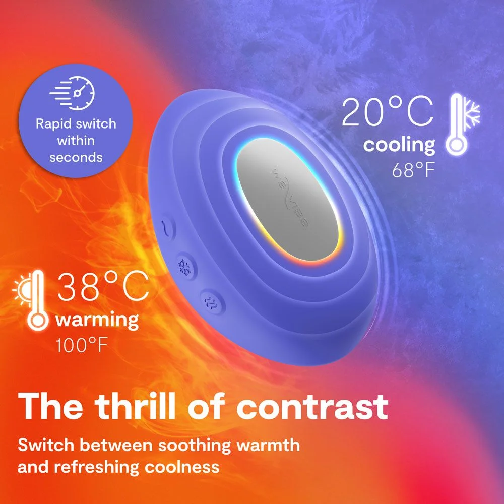 We-Vibe Temp Clitoral Vibrator (with heating and cooling functions)