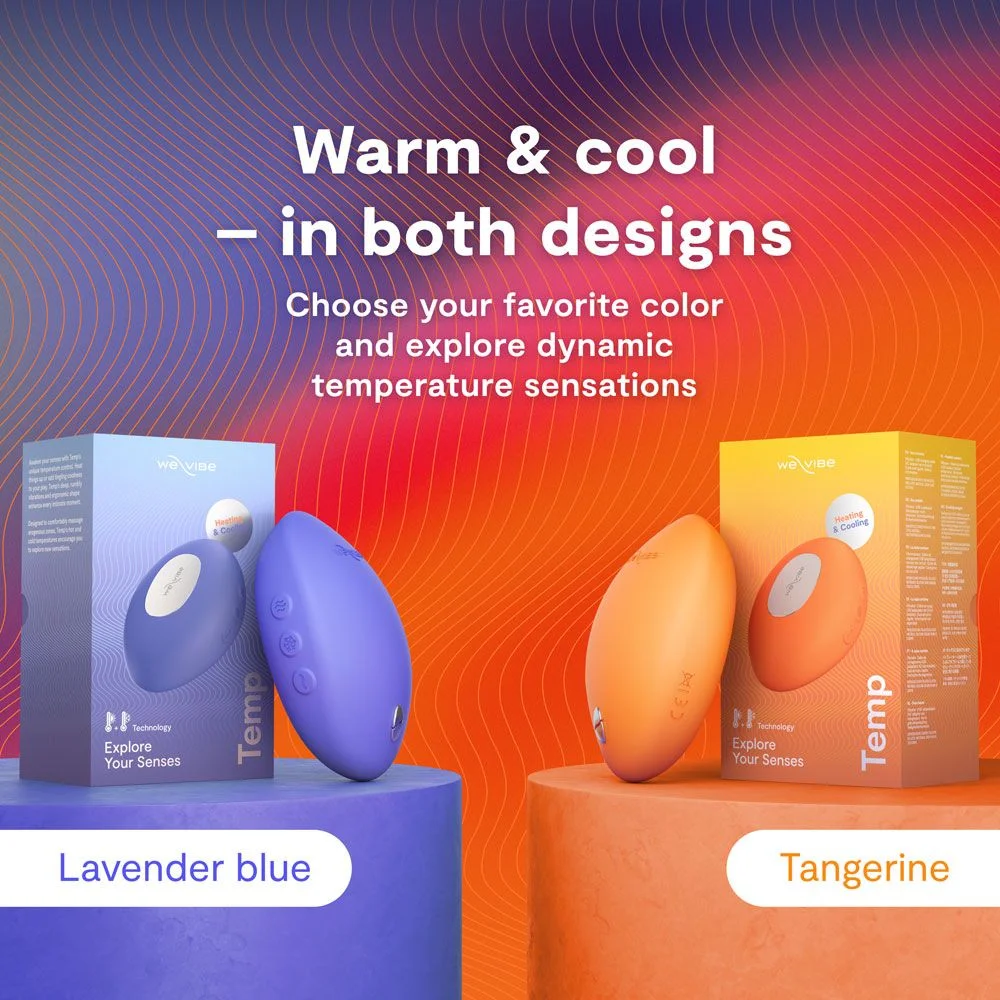 We-Vibe Temp Clitoral Vibrator (with heating and cooling functions)