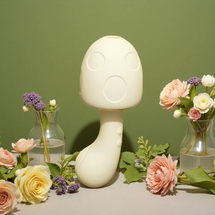 [Free gift with orders over $129] Mushroom-shaped Female Suction Vibrator Sex Toy