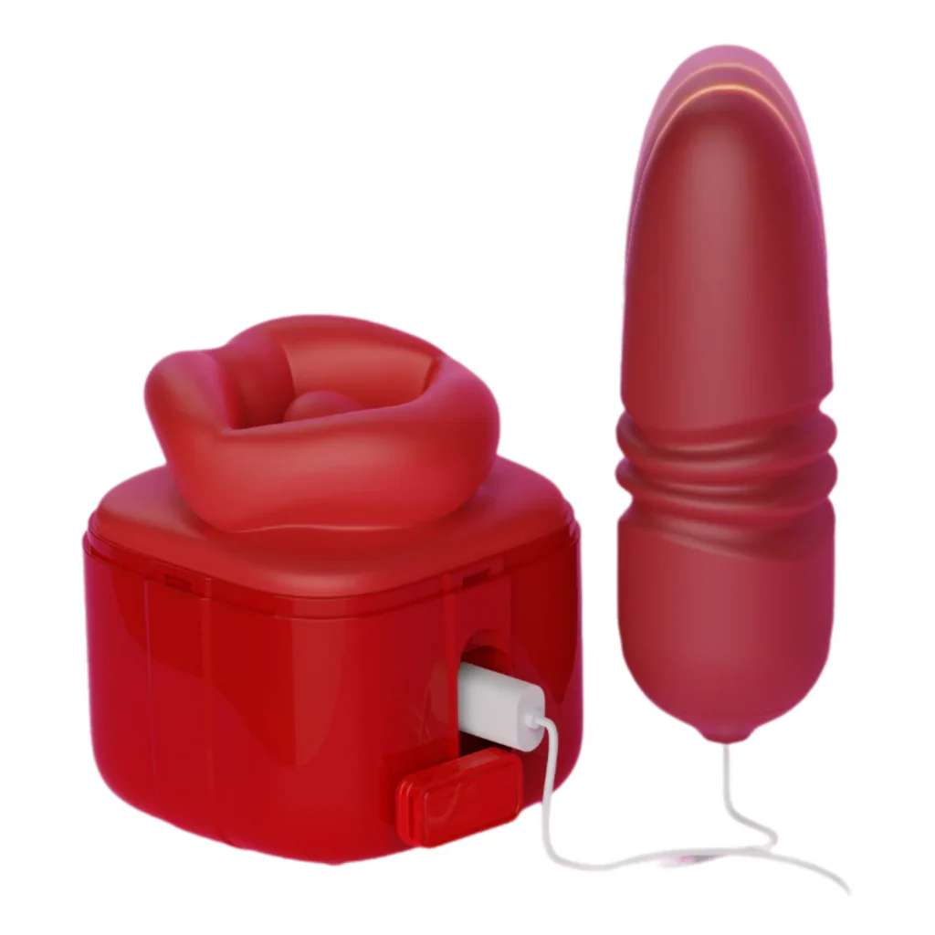 Silicone Tongue-Licking Vibrator — Oral & Clitoral Dual Stimulation