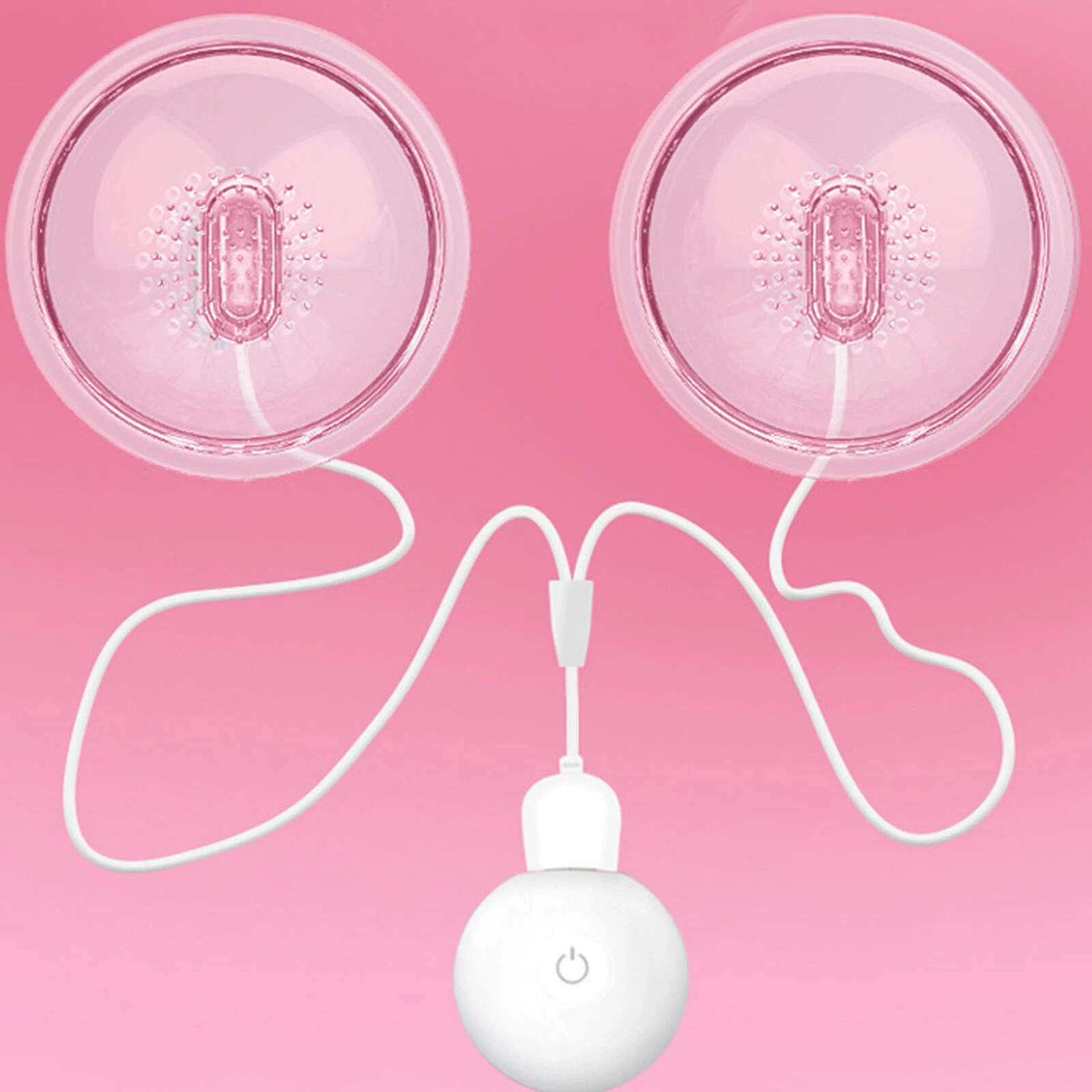 20-Frequency Breast Massager with Suction & Vibration for Enhancement