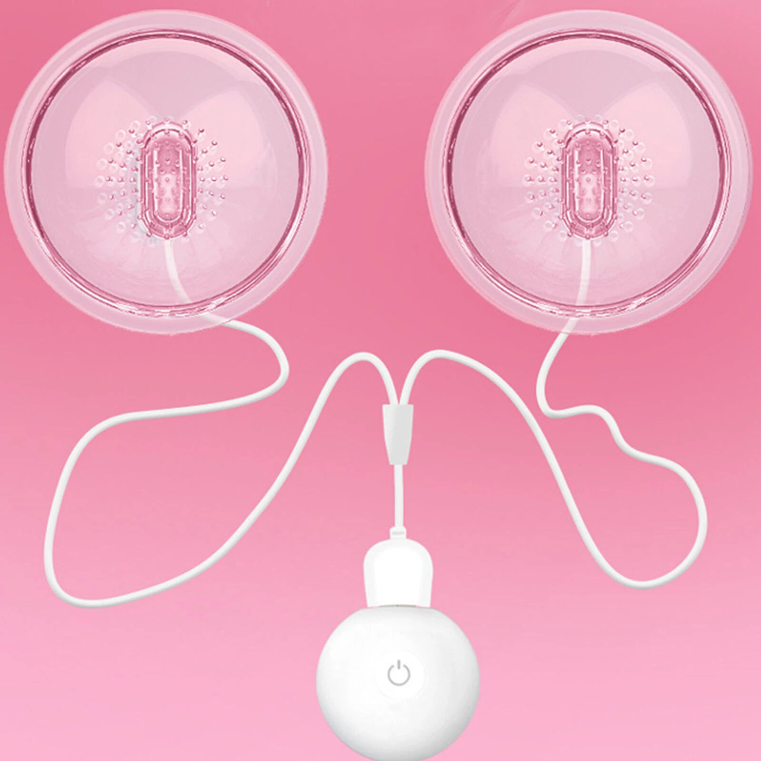 20-Frequency Breast Massager with Suction & Vibration for Enhancement